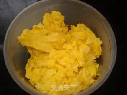 Make Soybeans fried eggs step 4