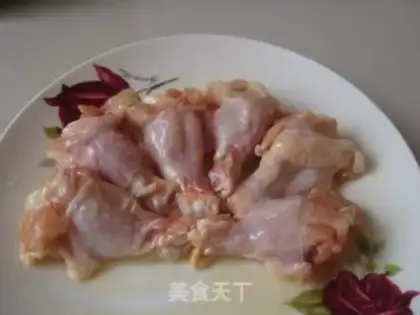 Make Salt chicken leg step 2