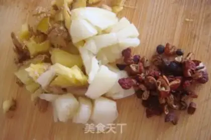 Make Scrambled bean skin step 3