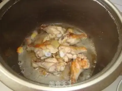 Make Salt chicken leg step 5