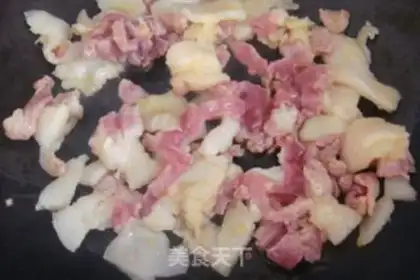 Make Scrambled bean skin step 4