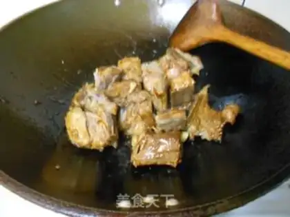 Make Red burn ribs step 3