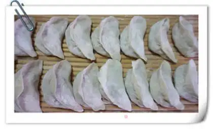 Make Pyramid blue mushroom dumplings step 10