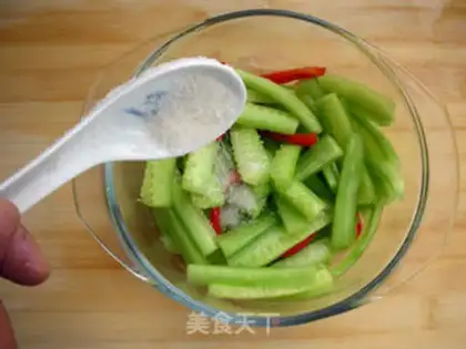 Make Spicy cucumber step 2