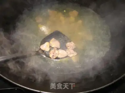 Make Dutch bean fried chicken step 5