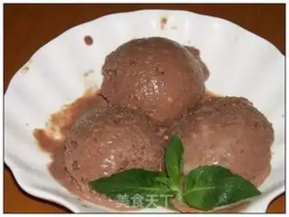 Make Chocolate cream ice cream step 7