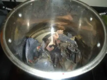 Make Coconut chicken soup step 1