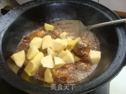 Make Potato chicken step 6