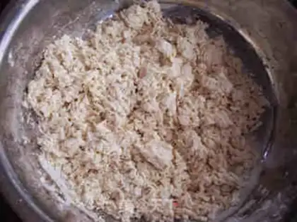 Make Egghand noodles step 0