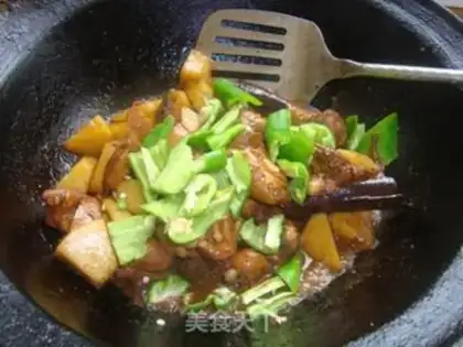 Make Potato chicken step 7