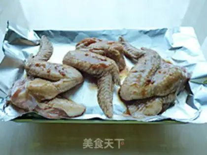 Make Roast wings and fries step 3