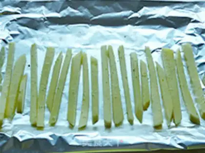 Make Roast wings and fries step 7