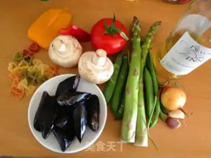 Make Garuda mussels step 0
