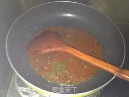 Make Eggs with eggplant juice step 4