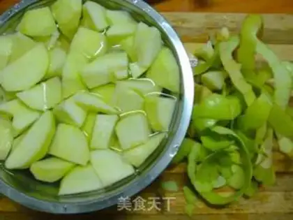 Make Blue apple sauce step 3