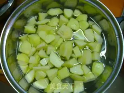 Make Blue apple sauce step 7