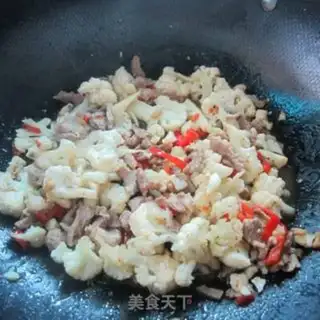 Make Float and meat step 6