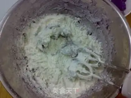 Make The green potato cake step 3