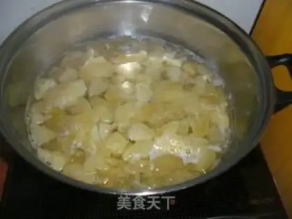 Make Blue apple sauce step 9