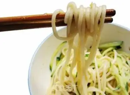 Make Soy sauce, noodle step 5