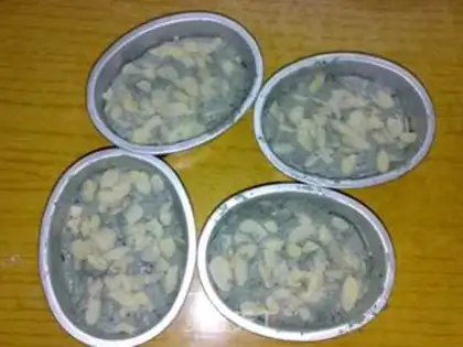 Make The green potato cake step 5