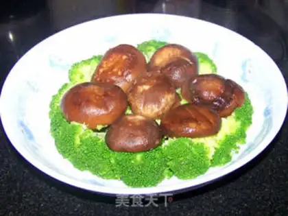 Make Mushrooms and broccoli step 8