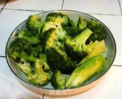 Make Garlic broccoli step 0