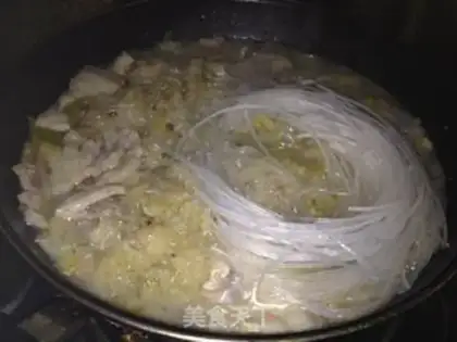 Make Northeast scavenging pork step 6