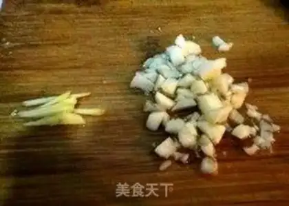 Make Garlic broccoli step 1