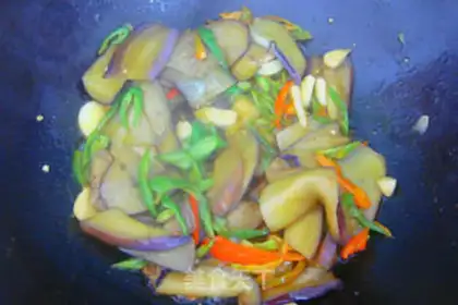 Make Dry eggplant step 7