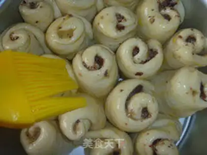 Make Coconut bean bread step 16