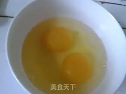 Make Smelt fried eggs step 3
