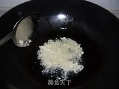 Make Garlic fan shrimp step 4