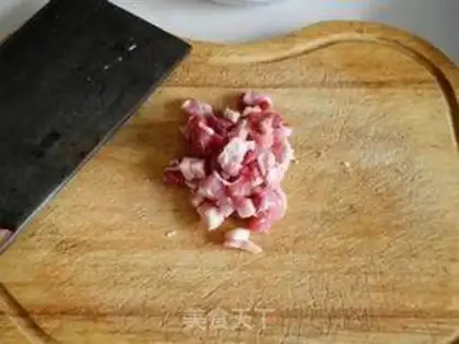 Make Tomato fried tofu step 1
