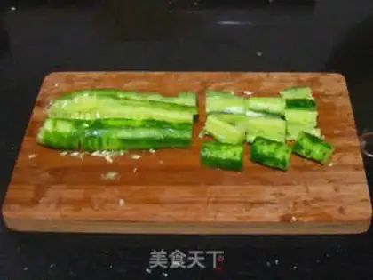 Make Three-shot cucumbers step 2