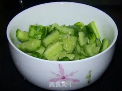 Make Three-shot cucumbers step 3