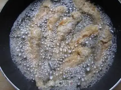 Make Dried yellow fish step 6