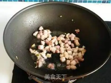 Make Tomato fried tofu step 5