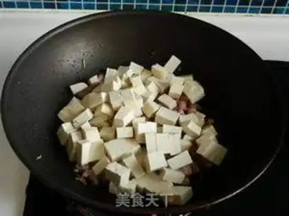 Make Tomato fried tofu step 6