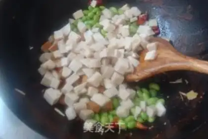 Make Emerald dry abalone mushroom step 6