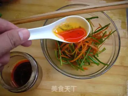 Make Green pepper carrot pickles step 5