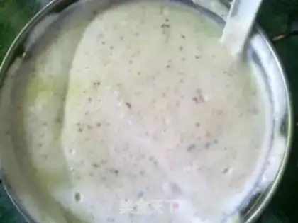 Make Soybean cheesecake step 4