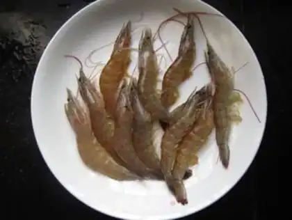 Make Shrimp rice step 4