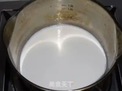 Make Bean ice cream step 2