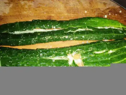 Make Shoot the cucumber step 0