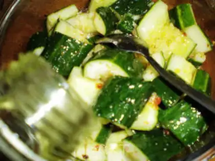 Make Shoot the cucumber step 3