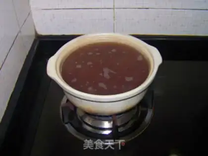 Make Red Bean Lotus soup step 3