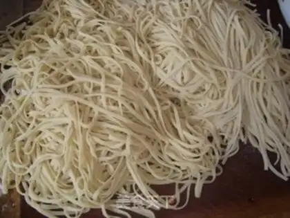 Make Three cold noodles step 4