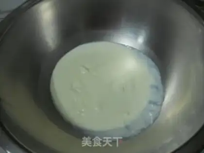 Make Pumpkin mousse cake step 1
