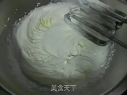 Make Pumpkin mousse cake step 2